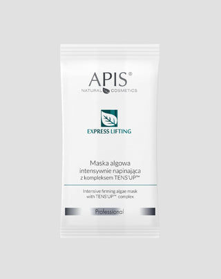 Błyskawicznie napinająca maska algowa z kompleksem TENS'UP Express Lifting Apis - 1