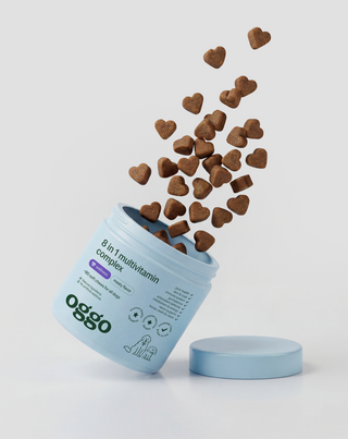 Мултивитамин за куче 8 в 1 за имунитет, козина и жизненост Oggo 180 g - 4