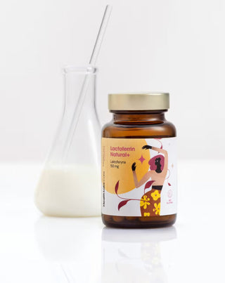 Хранителна добавка с лактоферин 150 mg от краве мляко Lactoferrin Natural+ Health Labs Care 30 капсули - 3