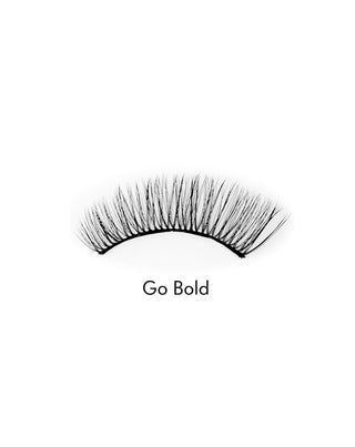 Изкуствени мигли с лента 2d за многократна употреба много меки Go Bold Bamm!Lashes - 2