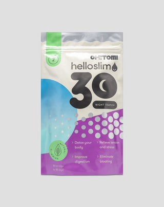 Вечерен детоксикиращ чай за лесно заспиване и отслабване Hello Slim Night Oh!Tomi - 1