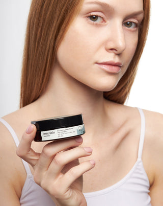 Подхранващ крем за суха и уморена кожа със зелен чай и алое вера, Mel Skin - 3