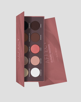 Палитра от трайни пресовани сенки Pure Passion Affect Professional Cosmetics - 1