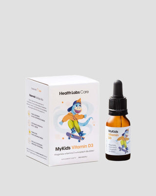 Витамин D за деца, веган, под формата на капки MyKids Vitamin D3 Health Labs Care - 1