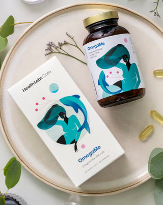 Хранителна добавка с мастни киселини Omega 3 EPA и DHA OmegaMe Health Labs Care 60 капсули - 3