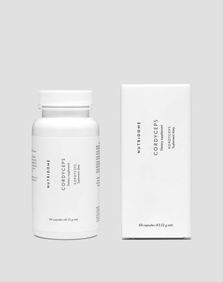 Екстракт от кордицепс 1200mg 7% кордицепсова киселина енергия имунитет Nutridome 60 капсули - 2