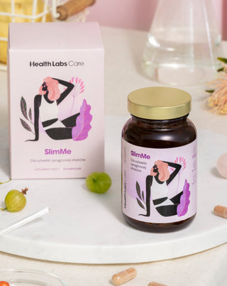 Хранителна добавка за отслабване SlimMe Health Labs Care 60 капсули - 2