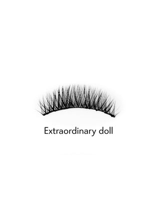 Изкуствени мигли с лента 2d за многократна употреба естествен ефект Extraordinary Doll Bamm!Lashes - 2