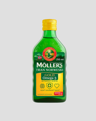Норвежки транквилант с вкус на лимон на Gold Moller с 2000 IU витамин D3 - 1