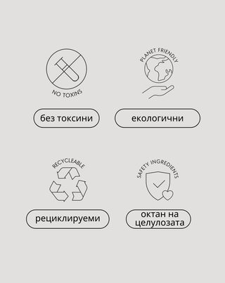 Комплект вълнообразни фиби за коса - мраморни, перлени, черни Twisty 3 бр. - 3