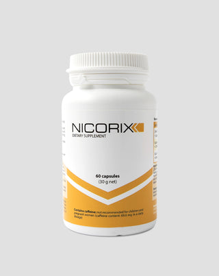 Nicorix таблетки за подпомагане на отказването от тютюнопушене без никотин 60 капсули - 1
