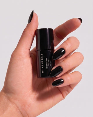 Хибриден лак за нокти UV/LED Black Elegance 020 Nutridome - 5